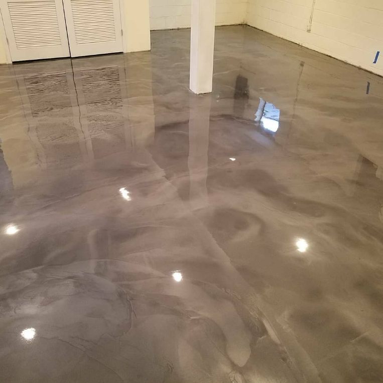 Metallic Epoxy Floor